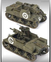1/35 US Army U.S. Howitzer Motor Carriage M7 Priest #13210 Academy Hobby Model k