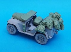 1/35 Scale Die-Cast Resin Model Assembled Kit Russian Field Car Accessories S…