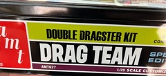 AMT 627 FIAT Double DRAGSTER Drag Team in tin can 1/25 McM kit Niob si