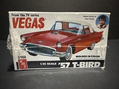 VINTAGE 1979 AMT Vega$ Dan Tanna 57 T-Bird Thunderbird 1/25 Model 3105 – SEALED