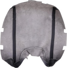 Black Leather Center Console Lid Armrest Cover Skin Replacement for Acura TL 200