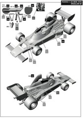 【 STUDIO27 Original kit 】SHADOW DN5B Brazil 1976 from Japan 4410