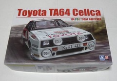 1/24 Aoshima Beemax Toyota Celica TA64 1984Portugal Rally B24011 Model Kit Japan