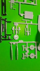 1940 Willys Pickup Truck Gasser 1/25 AMT Frame Chassis Quick Change Rear End