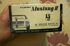 IMC FORD MUSTANG ADVANCED MODEL KIT SEALED PACKAGE INDUSTRO-MOTIVE NO.109-200