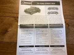 MONOGRAM 1932 FORD STREET ROD CLASSIC CRUISER MODEL 1:25 New In Open Box
