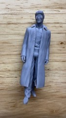 Los Angeles policeman Lt. Marion “Cobra” Cobretti 3-D printed Model Car diorama