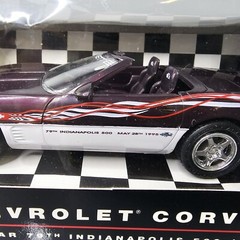 AMT ERTL 1995 Chevrolet Corvette Indy 500 Pace Car Promo 1:25 Model Maroon NIB