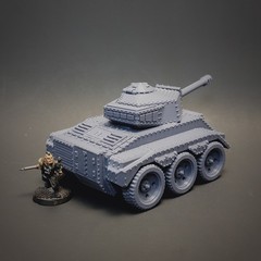 Bullfrog AFV (Imperial Guard Alternate Model For Tabletop Wargaming In Space)