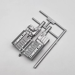 LS 1/16 Morgan Plus 8 Parts Kit Bash Engine Motor Halves