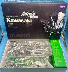 MENG 1/9 MT-001s Kawasaki Ninja H2™R (Pre-colored Edition) Brand New Complete