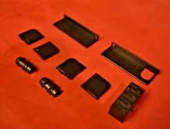 AMT Tyrone Malone’s Kenworth Drag Truck Battery Boxes 1/25