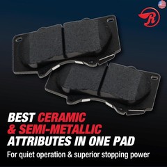 Raybestos Element3 EHT? Automotive Replacement Rear Brake Pad for Selected