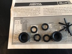 Rare Revell Ford Maverick Funny Car 1/25 Scale Kit, Complete and Unbuilt