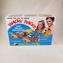 MPC Wacky Races “The Mean Machine” Build and Play Model Kit – New