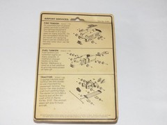 Vintage 1975 Kit-O-Rama Snap Together Models Airport Services, Made in Australia