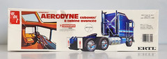 1982 AMT Ertl Kenworth Aerodyne Cabover 1/25 Semi Truck Model Kit 6652, Sealed