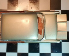 Resin Rear Spoiler for ’55 Chevy Bel Air Sedan AMT1/25.