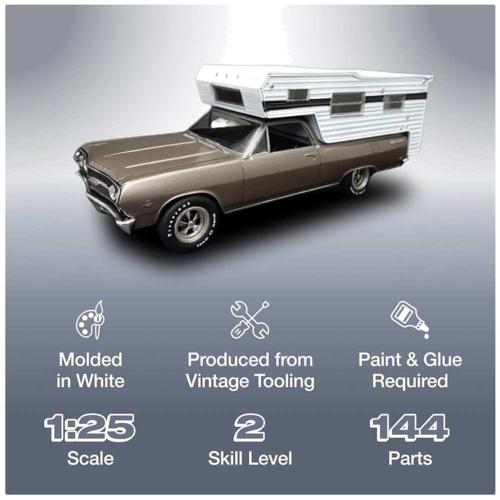 1965 Chevy El Camino Model Kit 1:25 Scale^