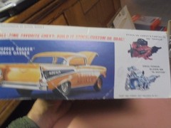 Vintage 1957 Chevy AMT Model Bel Air Hardtop