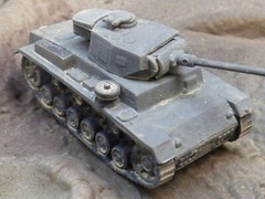 Roco Minitanks Pro Painted WWII German Panzer III Medium Tanks Lot #8496B©