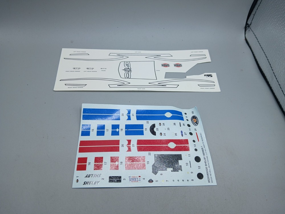 AMT Revell monogram 1/32 1/24 1/25 Car Decals For Your Model Cars