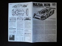 Reasonable ! TAMIYA 1/24 MAZDA 787B ’91 Le Mans No18 with Detail up Wheels !
