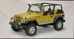 JEEP WRANGLER RUBICON TJ – BODY ONLY – REVELL 4501 – MODEL CAR KIT PARTS LOT