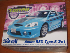 Revell Tuner Series Acura RSX Type-S 1/25 Parts Lot Wheels Seats Bumpers & Box