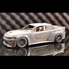 2021 Dodge Charger WB Wide Body Kit 1/25