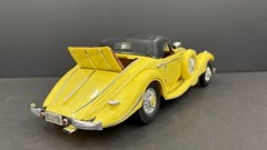 ENTEX 1936 MERCEDES 540K MAHARAJA SPORT ROADSTER 1/16 NICE BUILT DC