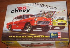 Revell 1955 Chevrolet 1/25 Kit # H-1276 Unbuilt ’69 Drag Issue 55 Chevy Gasser