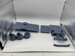 1/25th scale resin 3d printed 82 Ford school bus by 3dtech design