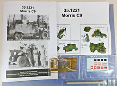 Resicast 1/35 resin Morris C9 British WWII Armored Car Kit