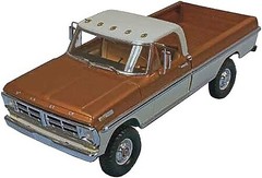 Moebius 1972 Ford F250 Ranger XLT Pickup Truck w/Snow Plow – Plastic Modle