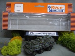 Roco Minitanks (Used) 1/87 Modern West German Fox NBC APC Lot #7194K©