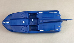 Polar Lights 1:25 Scale Plastic Model Kit BATMAN BATBOAT ROBIN ~ Started