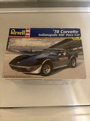 Revell 78 Corvette Indianapolis 500 Pace Car. Pre-owned Sealed Bags.