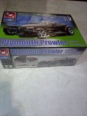A2D AMT / ERTL 8588 1:25 Plymouth Prowler With Trailer Model Kit Factory Sealed