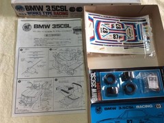 BMW 35CSL works type racing 1/24 Marui Collectables 17+