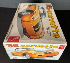 AMT 1955 Corvette Stock or Drag 1/25 Scale 1976 Model Kit FACTORY SEALED