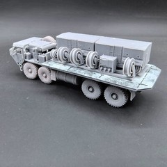 1/72/87/144 US Army Patriot Power Supply Vehicle Unpainted Model Kit 3D Printed