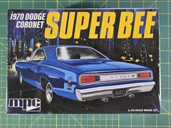 MPC 1970 Dodge Coronet Super Bee 1:25 New Model Kit 985/12 Factory Sealed