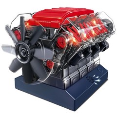 Mini V8 Engine Kit for Adults & Kids – STEM Model That Runs