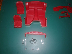 SHELBY STREET COBRA 427 BODY ,INTERIOR,GLASS,DECALS,TRIM