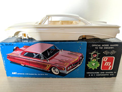 ULTRA RARE! ORIGINAL VINTAGE AMT 1960 EDSEL RANGER HT Model Kit *GORGEOUS *L@@K!