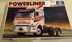 1/24 Italeri Mercedes Power Liner Truck Kit #786
