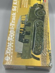LINDBERG GERMAN WWII 8 TON SEMI TRACK SD KFZ7 MILITARY MODEL KIT NEW-SEALED 1/40