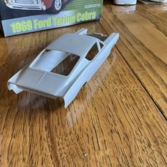 AMT 1969 Ford Torino Cobra Model Car INCOMPLETE For PARTS