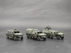 1/144 3D Print Painted Model Multi-Functional Armored Vehicle